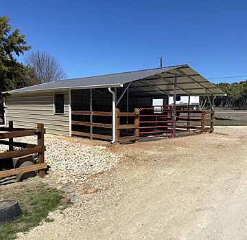 horse barn